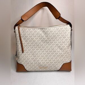 NWT Michael Michael Kors Crosby Large Tote – Acorn/Vanilla